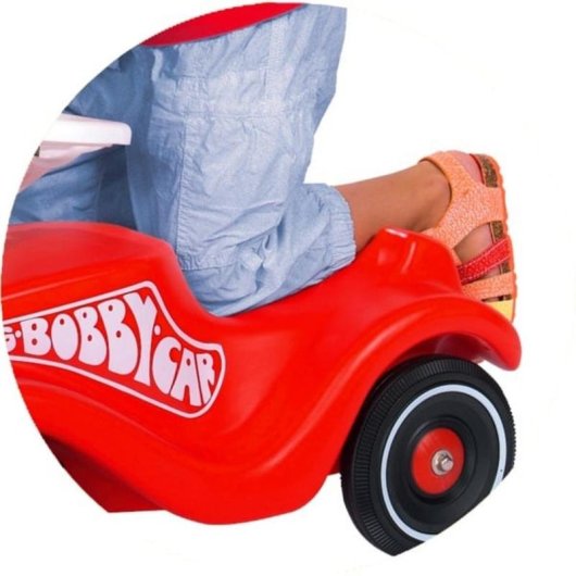 BIG Bobby Car Classic Laufauto Rot/Schwarz