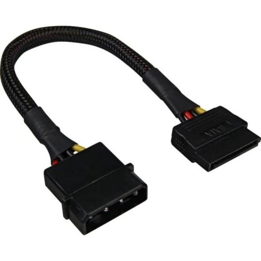 Adattatore di alimentazione SATA Molex 5.25" con guaina