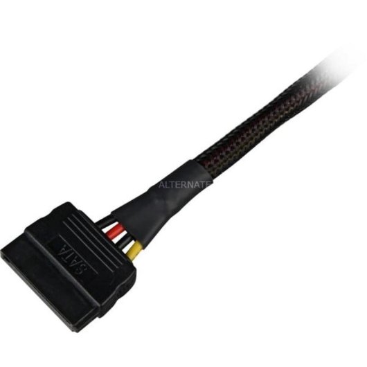 Adattatore di alimentazione SATA Molex 5.25" con guaina