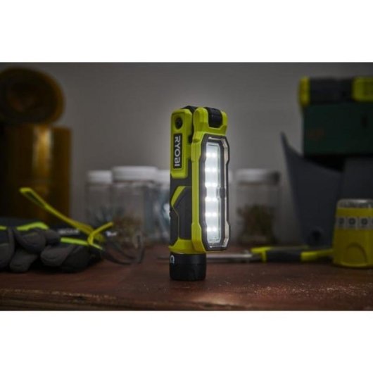 Lanterna de trabalho recarregável Ryobi RLI4-0 650 lm base magnética