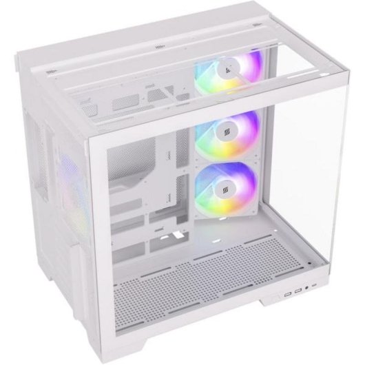 Caja PC Silentware View A-RGB Blanca Torre Midi ATX Panel Cristal