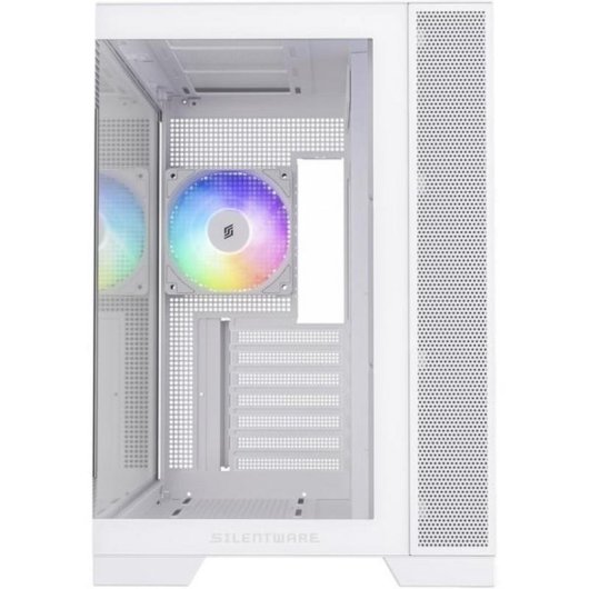 Caja PC Silentware View A-RGB Blanca Torre Midi ATX Panel Cristal