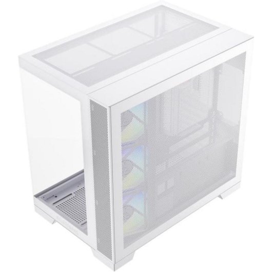 Caja PC Silentware View A-RGB Blanca Torre Midi ATX Panel Cristal