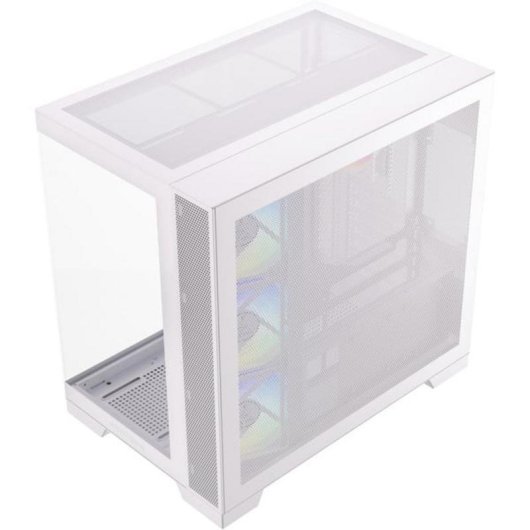Caja PC Silentware View A-RGB Blanca Torre Midi ATX Panel Cristal