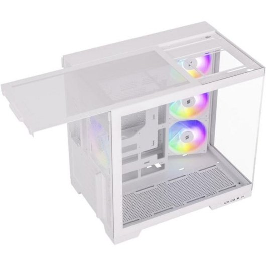 Caja PC Silentware View A-RGB Blanca Torre Midi ATX Panel Cristal