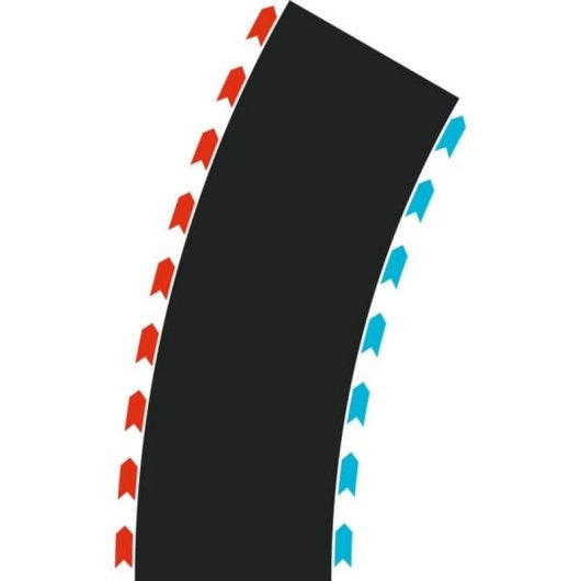 Piste de courses Carrera HYBRID Virages 30°