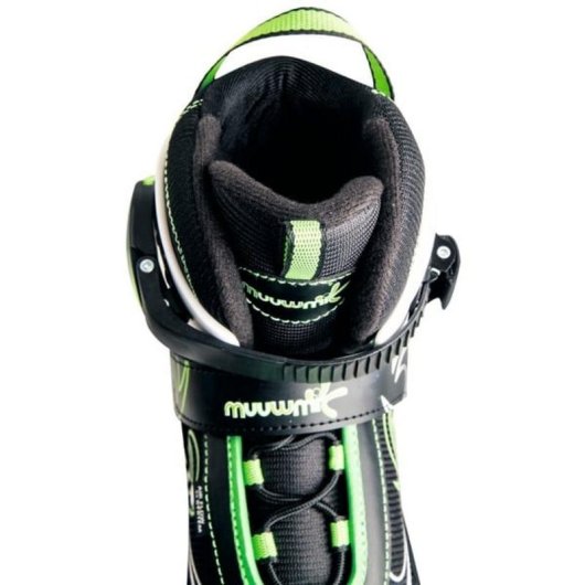Patines en líneas Muuwmi ajustables Talla 37-40 verde/Negro