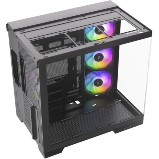 Caja PC Silentware View A-RGB Torre Midi ATX RGB con panel de vidrio