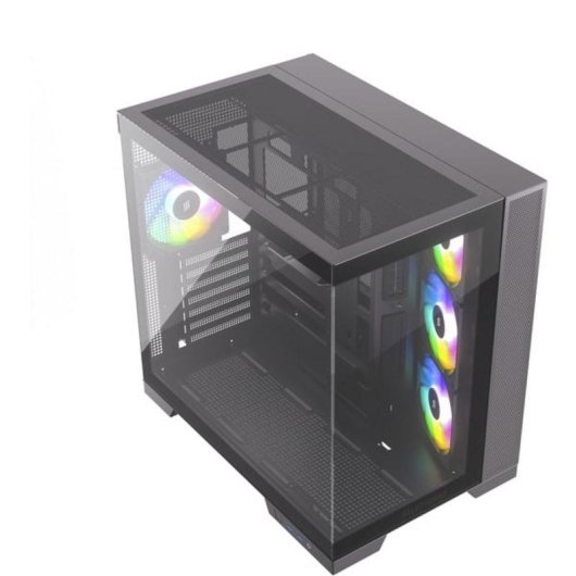 Caja PC Silentware View A-RGB Torre Midi ATX RGB con panel de vidrio