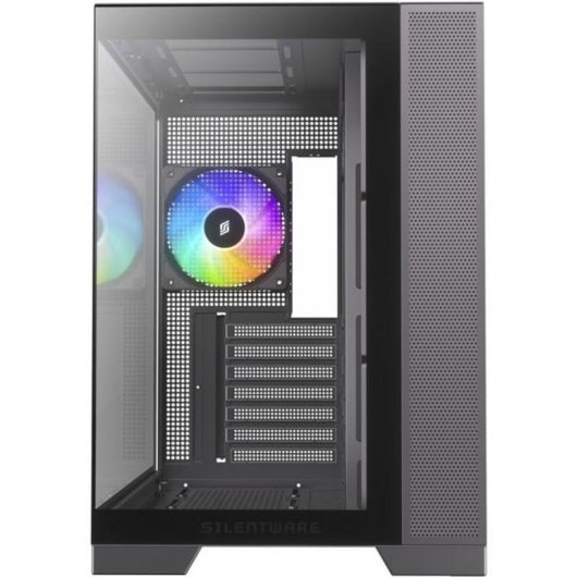 Caja PC Silentware View A-RGB Torre Midi ATX RGB con panel de vidrio
