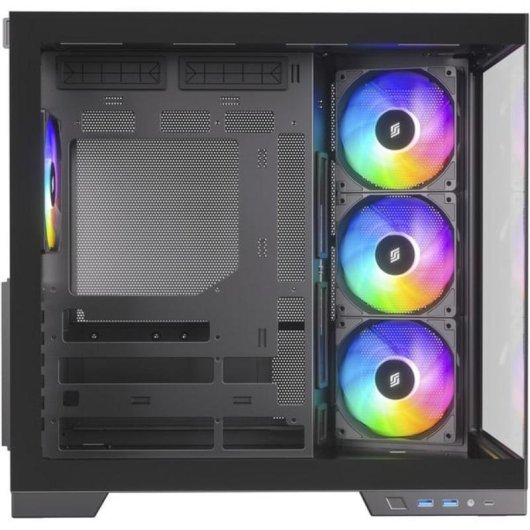Caja PC Silentware View A-RGB Torre Midi ATX RGB con panel de vidrio
