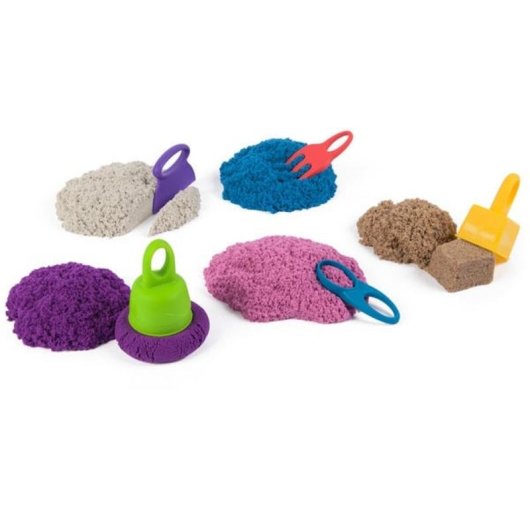 Jogo de Areia Kinetic Sand Colour Play Spin Master