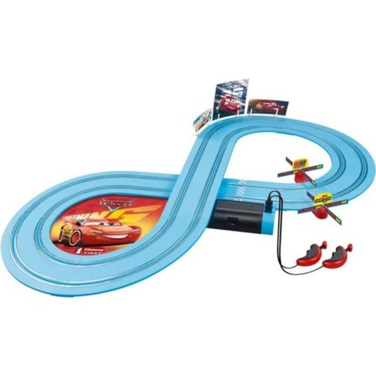 Pista da corsa Carrera FIRST Disney Pixar Cars 2,4 m