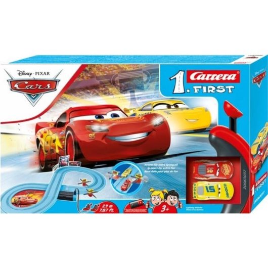 Pista da corsa Carrera FIRST Disney Pixar Cars 2,4 m