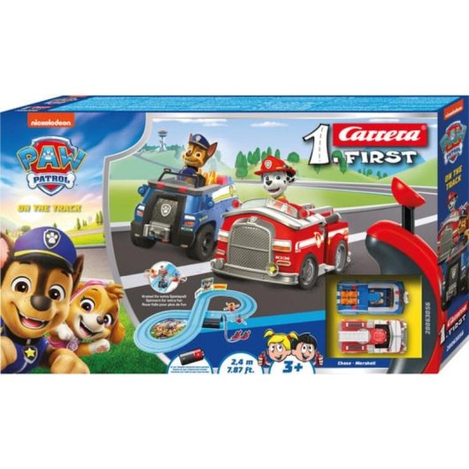 Pista de carreras Carrera FIRST Patrulla Canina 2 jugadores 2,4 m
