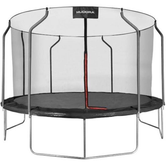 Rundtrampolin 400 cm mit Sicherheitsnetz 120 kg HUDORA