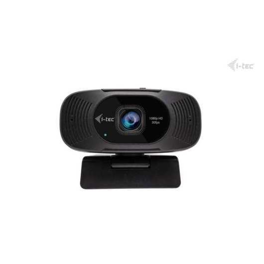 Cámara web i-tec SOLOMON 200 Full HD 1080p con micrófonos y obturador de privacidad