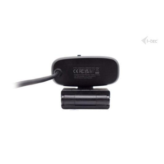 Cámara web i-tec SOLOMON 200 Full HD 1080p con micrófonos y obturador de privacidad