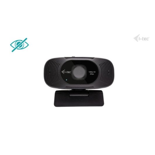 Cámara web i-tec SOLOMON 200 Full HD 1080p con micrófonos y obturador de privacidad