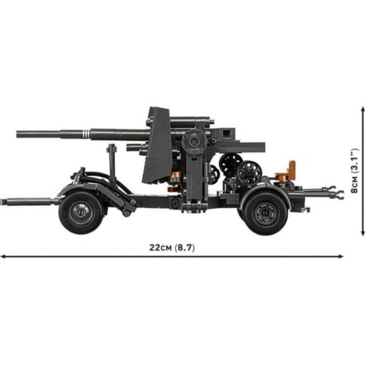 COBI Juegos de construcción 8.8 cm Flak 18 COBI-3140 360 piezas