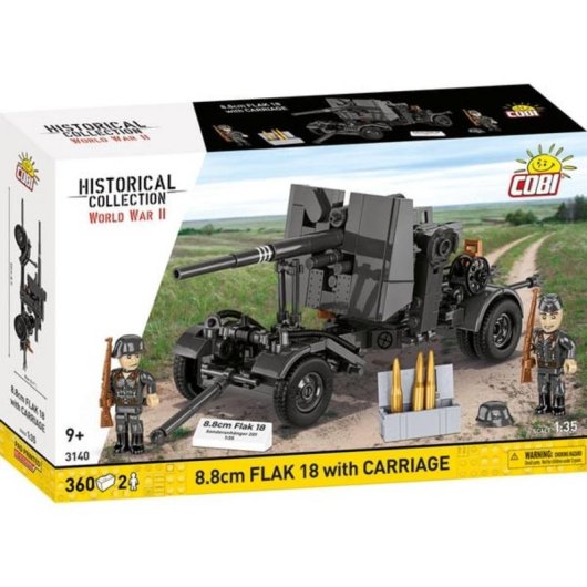 COBI Juegos de construcción 8.8 cm Flak 18 COBI-3140 360 piezas