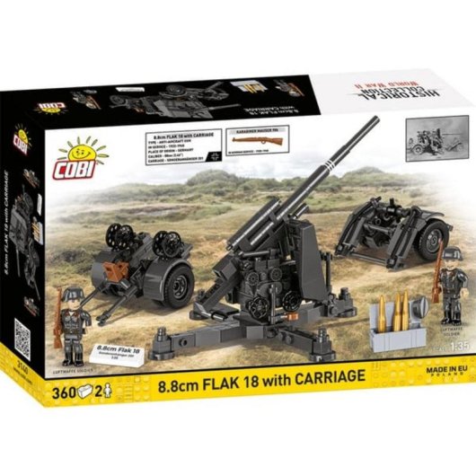 COBI Juegos de construcción 8.8 cm Flak 18 COBI-3140 360 piezas