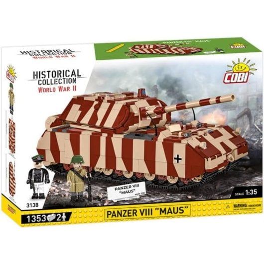 COBI Panzerkampfwagen VIII Maus COBI-3138 1353 Teile