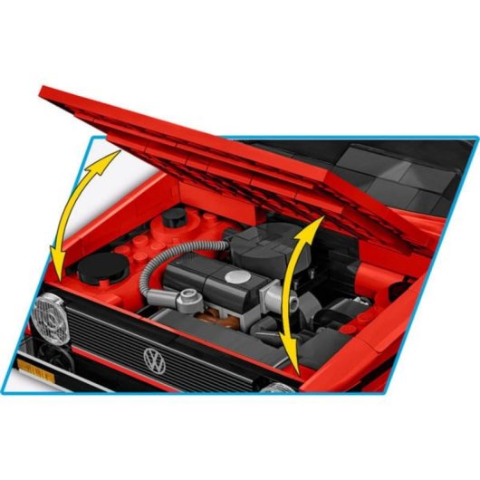 COBI Volkswagen Golf 1974-1983 COBI-24359 1533 pezzi