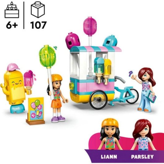 LEGO Friends Puesto de Helados y Globos de Aire 42692 107 piezas