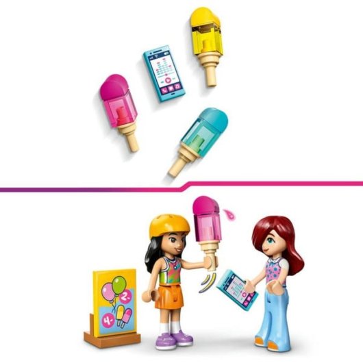 LEGO Friends Puesto de Helados y Globos de Aire 42692 107 piezas