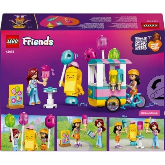LEGO Friends Puesto de Helados y Globos de Aire 42692 107 piezas