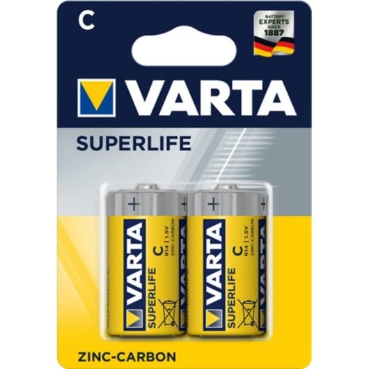 Pila Varta Superlife C Zinc-Carbone 1,5 V