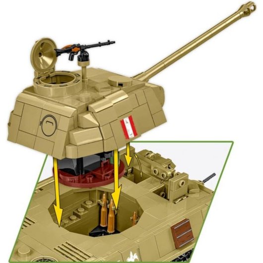 COBI Panzer V Panther Ausf G Pudel COBI-2655 1133 peças