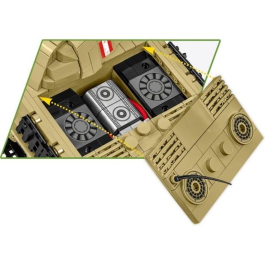 COBI Panzer V Panther Ausf G Pudel COBI-2655 1133 peças