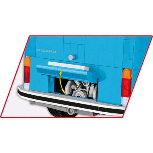 COBI Volkswagen T2b Bus COBI-24362 2366 Teile