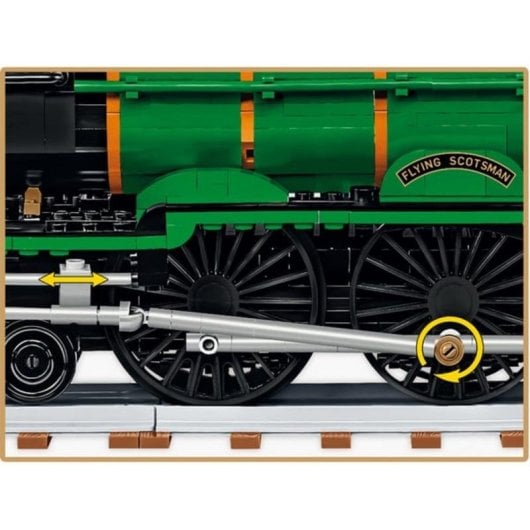 COBI Flying Scotsman Locomotora de vapor británica COBI-6292 2677 piezas