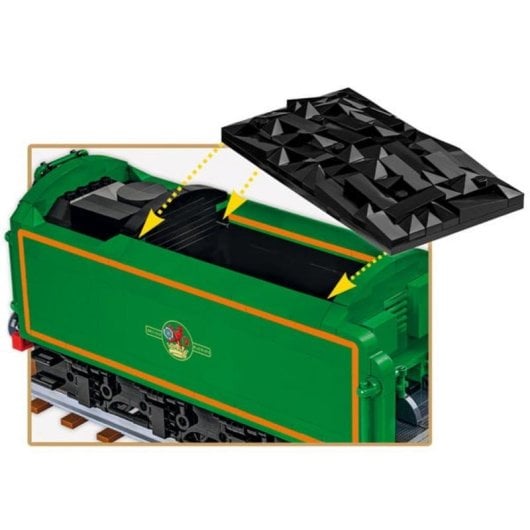 COBI Flying Scotsman Locomotora de vapor británica COBI-6292 2677 piezas