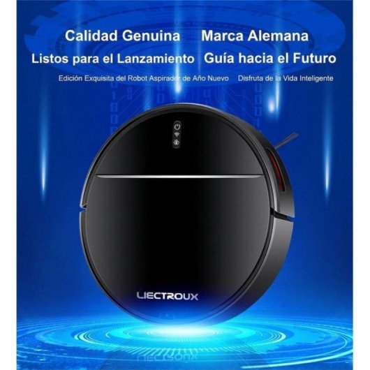 Aspirapolvere Robot Liectroux M7spro 4000Pa 2h Autonomia WiFi App Nero