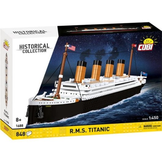 COBI R.M.S. Titanic Bausatz COBI-1688 848 Teile
