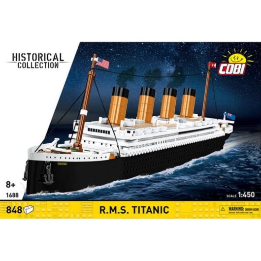 COBI R.M.S. Titanic Bausatz COBI-1688 848 Teile