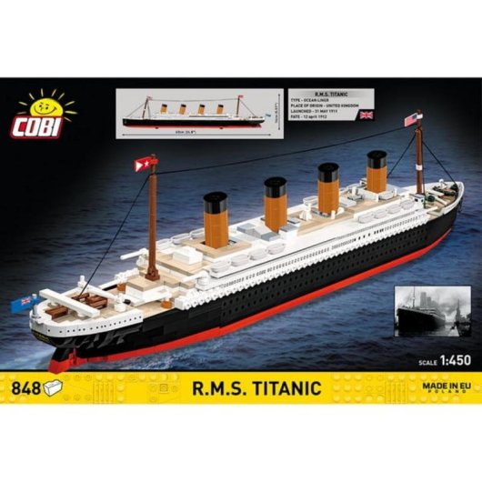 COBI R.M.S. Titanic Bausatz COBI-1688 848 Teile