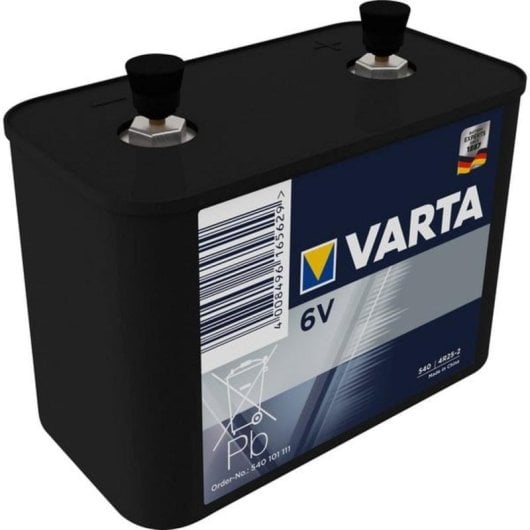 Bateria Varta 6V Cloreto de Zinco para Lanterna