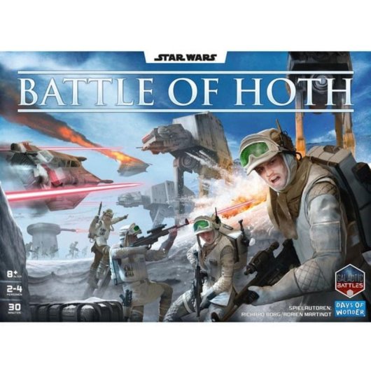 Juego de mesa Asmodee Star Wars: Batalla de Hoth para 2-4 jugadores
