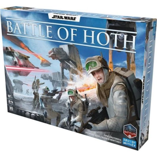 Juego de mesa Asmodee Star Wars: Batalla de Hoth para 2-4 jugadores