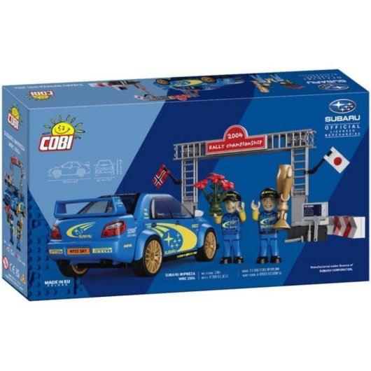 COBI Juegos de construcción Subaru Impreza WRC 2004 COBI-24652 206 piezas