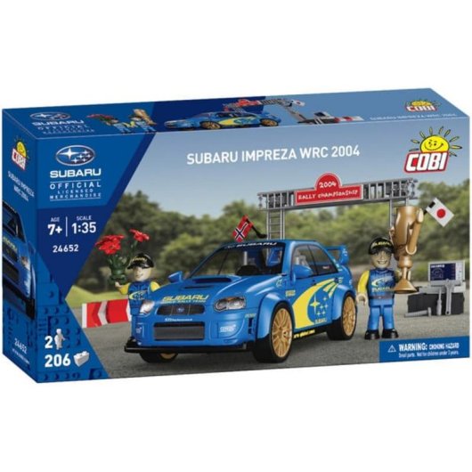 COBI Juegos de construcción Subaru Impreza WRC 2004 COBI-24652 206 piezas