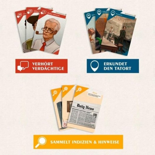 Jeu de cartes KOSMOS Suspects: Marathon Assassin coopératif 1-5 joueurs