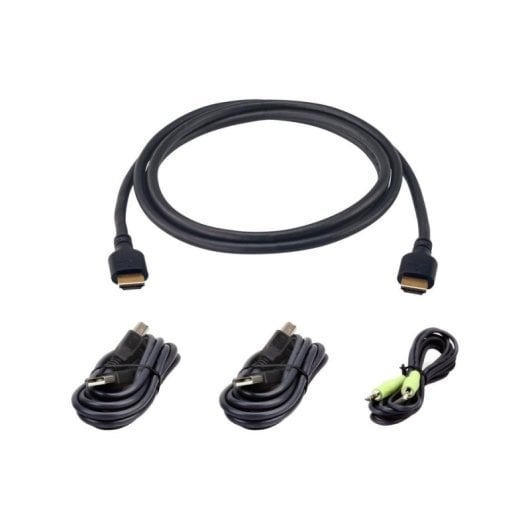 Kit de câbles KVM Aten HDMI USB 1,8 m - 4 pièces