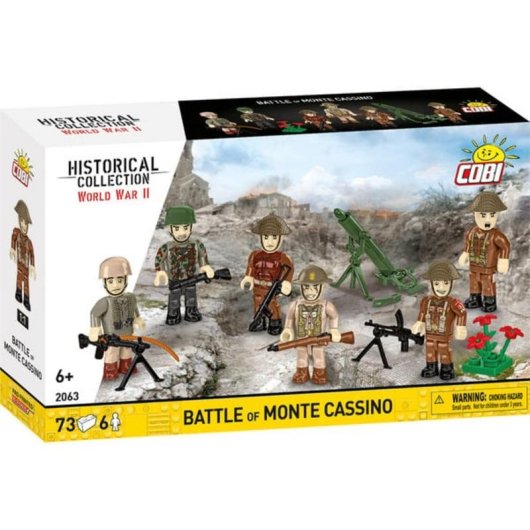 COBI Battle of Monte Cassino Jogos de construção COBI-2063 73 peças