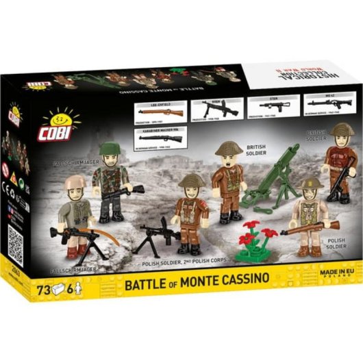 COBI Battle of Monte Cassino Jogos de construção COBI-2063 73 peças